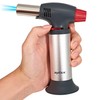Zyliss E980202 Kitchen Blowtorch, Silver/Black, Chefs Tool for Browning/Caramelising Food