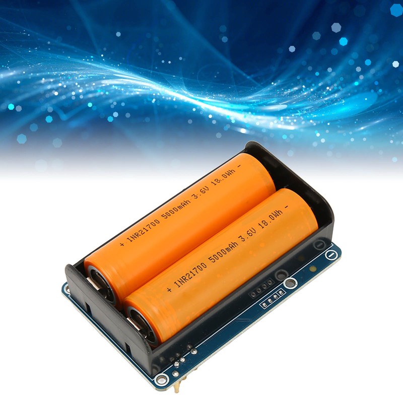 Power Supply UPS Module 5V Output Micro USB 21700/5000mAh I2C