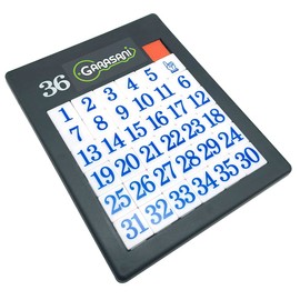 GARASANI Number Slide Puzzle Brain Teaser IQ Game (35 Number)