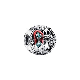 BEEUVIP Women's Life of Animals Charm Pendant for Bracelet 925 Sterling Silver Birthstone Charms Beads Fits Bracelet, Silver, Cubic Zirconia