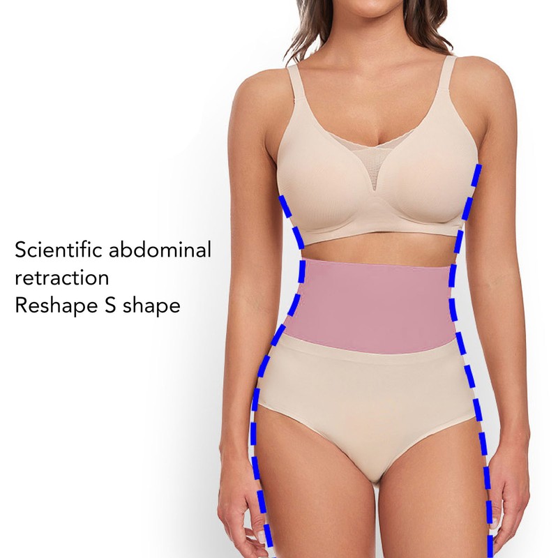 Silicone Waist Girdle Women Belly Fat Tummy Control Summer Hollow