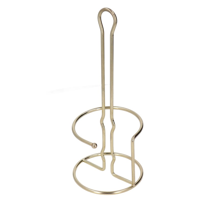 Tissue Reserve Holder Electroplating Bright Vertical Style Gold Iron Easy