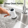 Multifunctional Electric Cleaning Brush for Household Surfaces - Rotating Scrubber