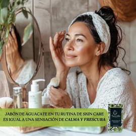 TQL | Pack 4 Jabones Aguacate, Avena, Baba de Caracol, Azfure | Cuidado de la Piel | Para Todo Tipo de Piel | Skin Care | Limpiador Facia l Barras 100gr