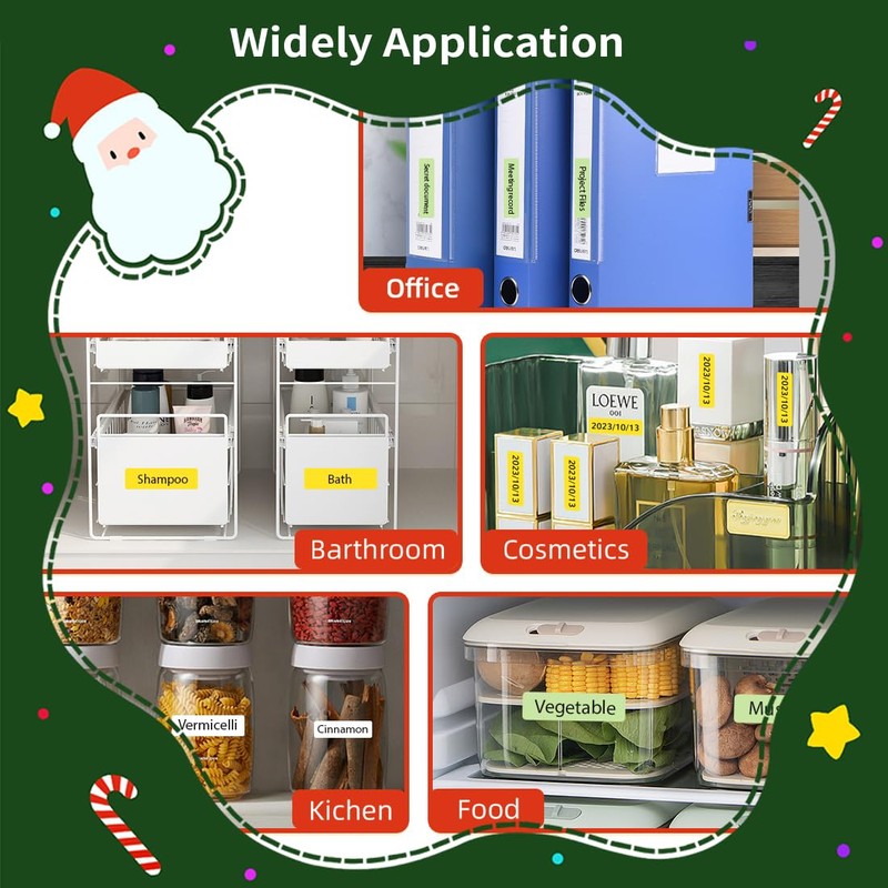 vretti Label Maker Machine with Tape, HP2 Portable Bluetooth Label