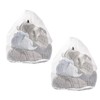2 Pcs Net Laundry Bags, Drawstring Mesh Laundry Bag, Reusable