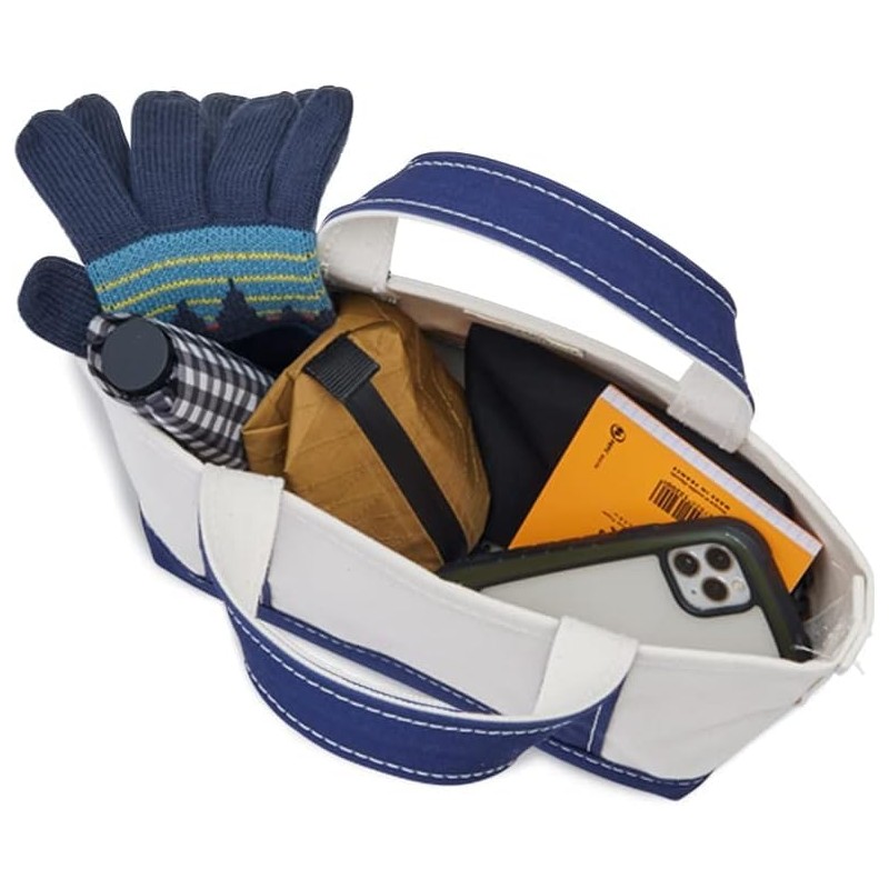 [L.L.Bean] Boat and Tote, Mini, blue (light)
