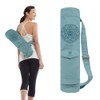 Gaiam Bolso para tapete de yoga estilo cargo con zíper