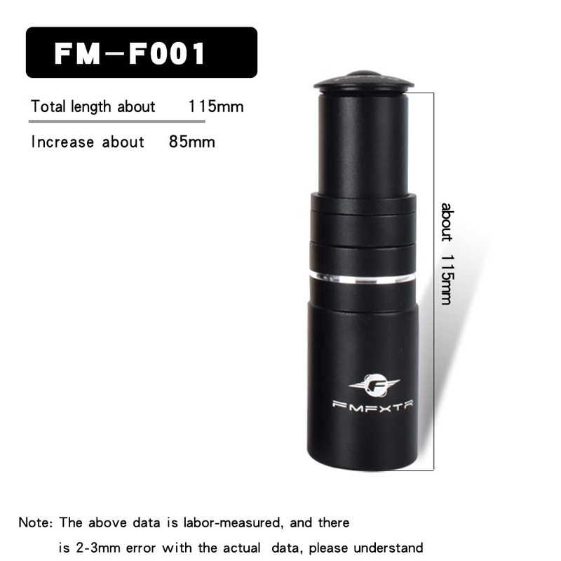 FOMTOR Bike Stem Riser, 115mm Handle Bar Stem Riser, Stem
