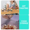 20ML Plastic Syringes 3 Pcs for Scientific Labs, Industrial Use,