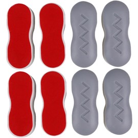 SHINEOFI 8pcs Toilet Seat Bumper Pads Replacement Kit for Bidet Attachments Durable Toilet Parts for Home Hotel and Dormitory Use Easy Installation Non Damaging Design