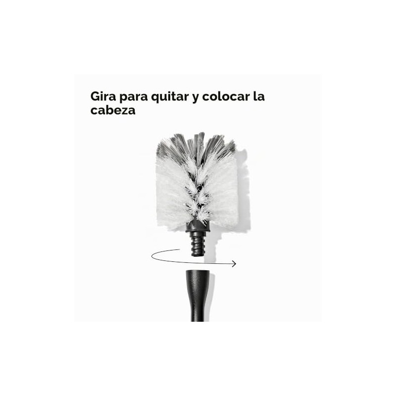 OXO - Cepillo para Polvo para Botella de Acero con