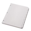 Oxford Write On Binder Dividers for 3 Ring Binder, 1/8