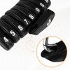 Craftsman Golf 9pcs/set Black Iron Headcover Set Elastic Closure Suitable