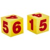 Learning Resources Giant Soft Cubes - Numerals
