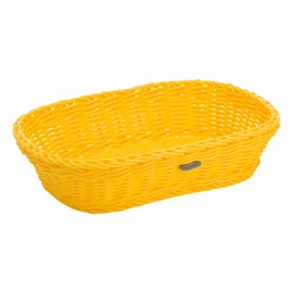 Saleen Multi-Purpose Basket, Suitable for Gastronomy, Rectangular, Plastic Fibre, Dark Brown