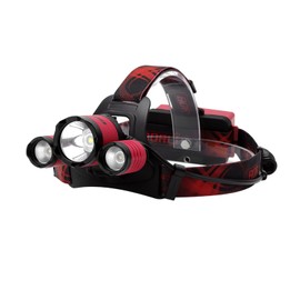 BORUIT B21 Headlamp Rechargeable, LED Super Bright Head Lights for Forehead, Battery Powered, 4 Modes Head Lamp 90° Adjustable, IPX5 Waterproof