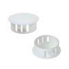 Fielect 10pcs Hole Plugs White 1 Inch (25mm) Plastic Hole