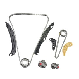 REVO Timing Chain Kit w/Sprocket & Tensioner & Guide Replacement for Hyundai Sonata 2011-2014 & Kia Optima 2011-2014 L4 2.4L G4KH G4KC Engine Replace#24410-2G101 243212G110