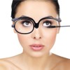 Make-Up Glasses with Folding Lens (Black 400)