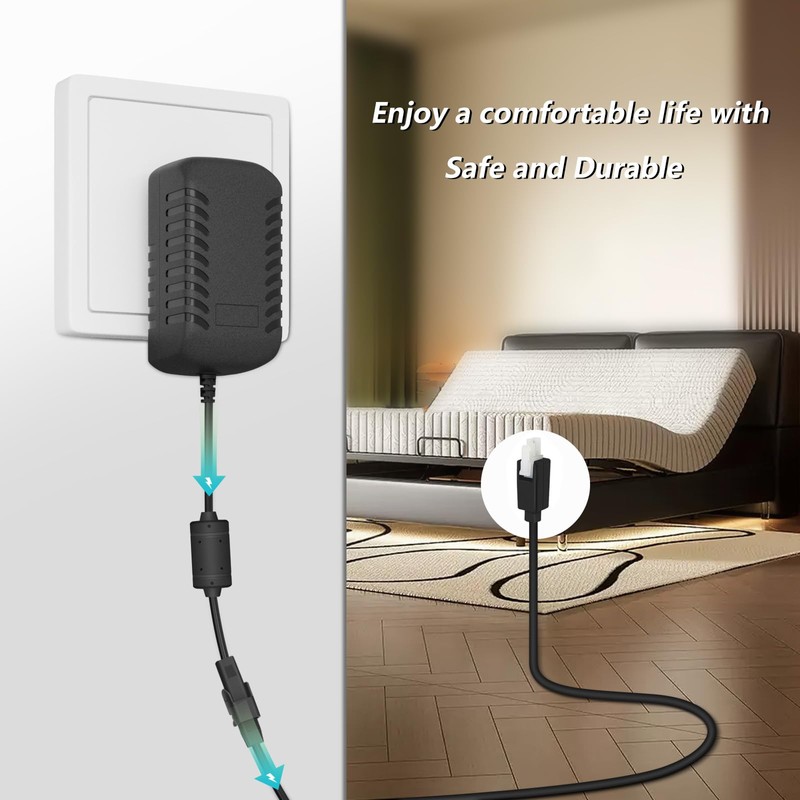 Adjustable Bed Replacement for Linak – SMPS002 Power Supply, Compatible