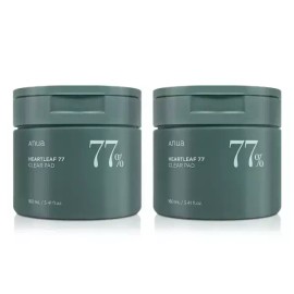 Anua 아누아 어성초 77 클리어 패드 70매 2개 Anua Tea Tree 77 Clear Pad 70 Sheets 2 Packs