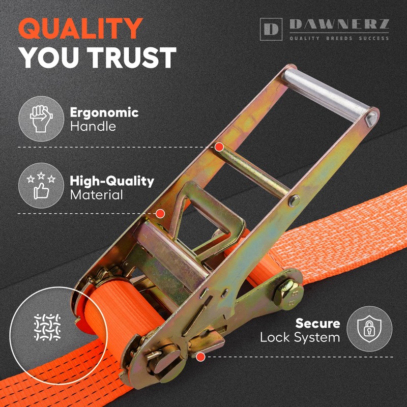 Heavy Duty Ratchet Tie Down Strap 40 Ft – Endless