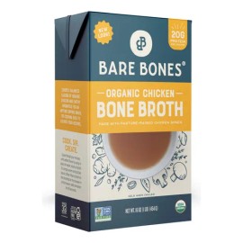 Bare Bones Caldo De Hueso De Pollo Orgánico 16 Onzas