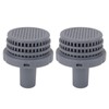 2PCS Pool Strainer Connector 11070 11072 Plastic Swimming Pool Water