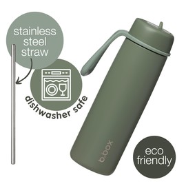 b.box [690ml Insulated Flip Top Bottle, 24.2 fl oz (690 ml) Flip Top Bottle]