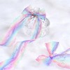 2.5cm*25 Yards Polyester Lace Ribbon Sewing Lace Ribbon Decorative Trim
