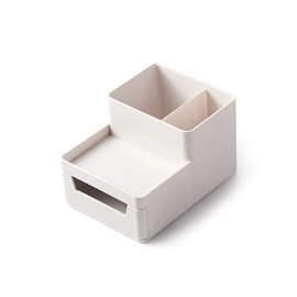 Saikvi Desk File Organizer Vertical Document Letter Tray Wall File Holder with Drawer Organizer for Office Home (White, Small)