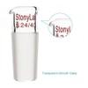 stonylab Glass Pouring Adapter, Borosilicate Glass Liquid Pouring Adapter with