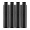 Tekson 4PCS 10ML Perfume Atomizer Travel, Refillable Cologne Containers, Dispenser