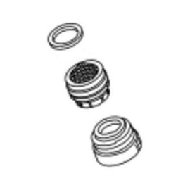 Kohler 1103470-CP 1.5 GSM Aerator Kit, Polished Chrome