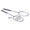 SG8010 2 Player Badminton Racquets Set Lightweight Fiber Double Rackets
