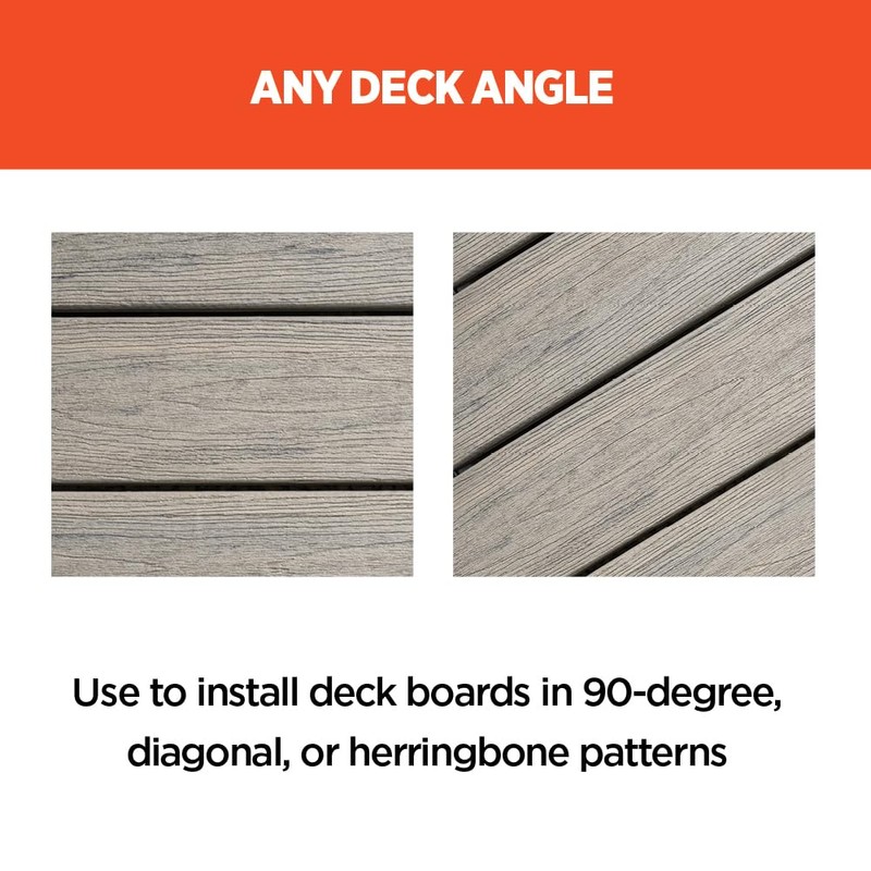 CAMO Wedge Clip Metal 410SS Hidden Deck Fasteners (90CT)