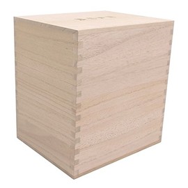 Senyin Goshu Book Case / Storage for Goshu Stamp Book, Premium Locking Set, Total Paulownia Box for 10 Books