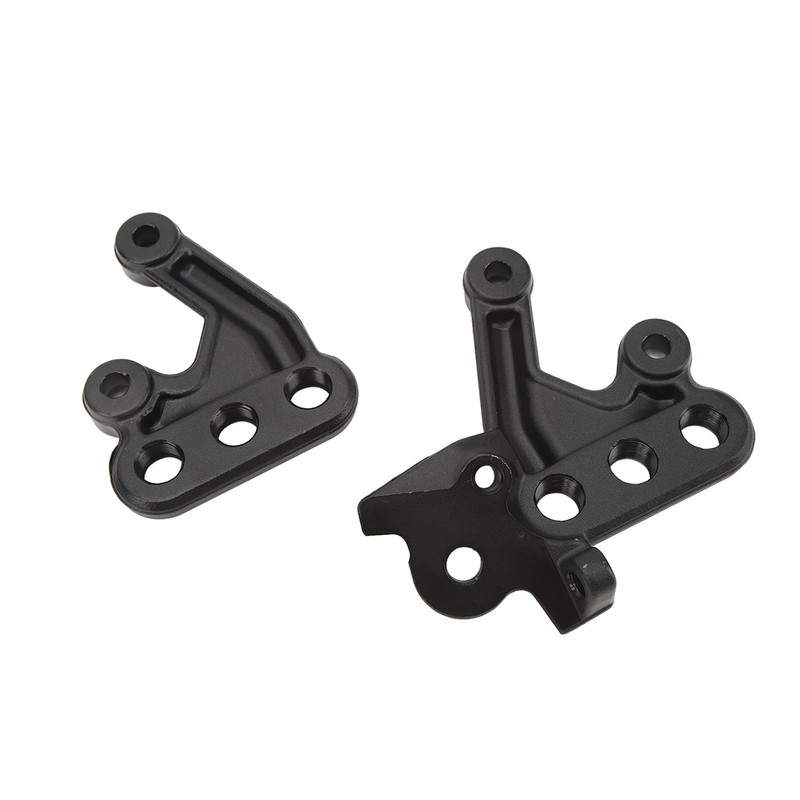 Motorcycle Foot Pegs Bracket Set Metal Construction Stable High Strength