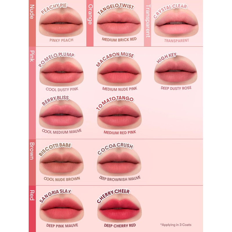 SHEGLAM Hydra Jelly Pocket Lip Paste Velvet Matte Lipstick Lip