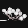 10 LED Dressing Table Makeup Lamp Bathroom Toilet Punch Free