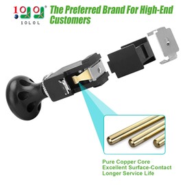 10L0L Universal Golf Cart Headlight Push Pull Switch for EZGO, Yamaha, Club Car, 12 Volt On Off Light Button, 1 Pack