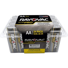 Rayovac Batteries ALAA-24F Ultra Pro AA Alkaline Batteries, AA (Pack of 288), Original Version (ALAA24-12)