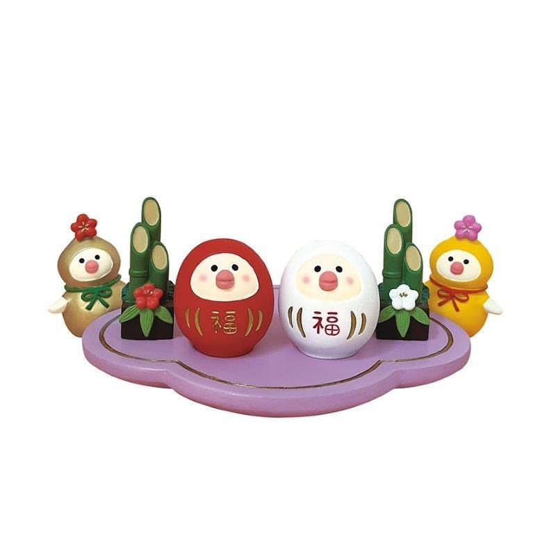 Deco Corporation Concombre Buntori Daruman White Size: Approx. W3 D3