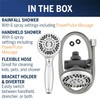 Waterpik 12-Mode 2-in-1 Dual Shower Head System with 5-Foot Hose