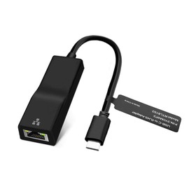 BORIO USB-C Wired LAN Adapter, LAN Converter Adapter, 1 Gbps, High Speed Ethernet Communication, Plug In and Use, Compatible with Smartphones, Laptops, Tablets, and TV Boxes