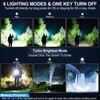 Banral Flashlights High Lumens Rechargeable, Super Bright Long Range Small