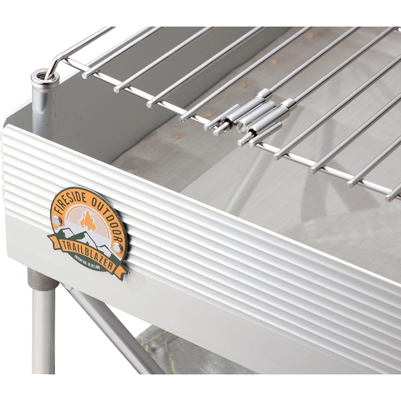 Fireside Outdoor Trailblazer Pop-Up Fire Pit 12"x12" - Camp Stove,