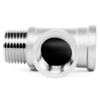 T Pipe Fittings, DN25 Stainless Steel 3 Way Thread Connector