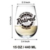 Retirement Gifts for Woman Men Wine Bag Glass Set Happy